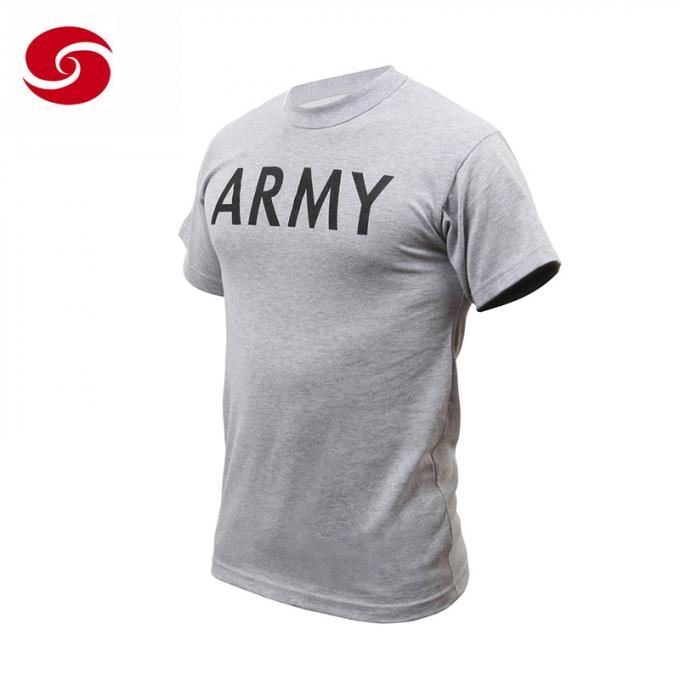 Khaki Army Training Tactical Breathable T Shirt