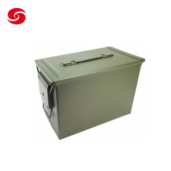 Green Army Standard M2a1 Gd1002 Wholesale Waterproof Military Metal Aluminum Bullet Storage Tool Box for Army