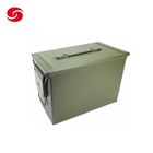                                  Green Army Standard M2a1 Gd1002 Metal Ammo Box/ Wholesale Waterproof Military Alumiunum Bullet Storage Tool Can             