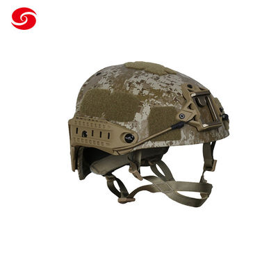                                  Camouflage Military Police Use Bulletproof Helmet Aramid Iiia Airframe Helmet             